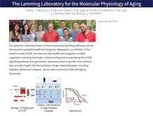 Tablet Screenshot of lamminglab.org